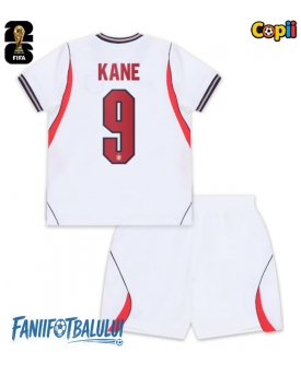 Anglia Harry Kane #9 Echipament de Fotbal Replică Mondial 2026 Copii Acasa (+ Șorturi)
